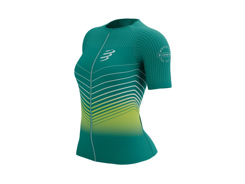 TRI POSTURAL AERO SS TOP W - COLUMBIA